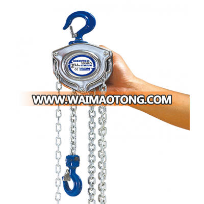 Manufacturer Mini 250kg hand chain block hoist