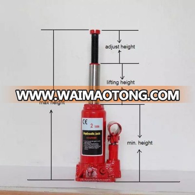 CE certificate Hydraulic bottle jack with safety valve