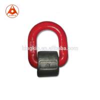 G80 Welded D Ring Lifting Point Pivoting D Link