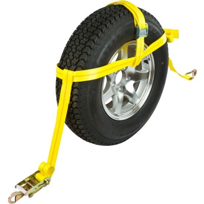 2inch 50mm Polyester Adjustable ratchet Tire Strap