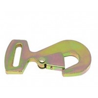 2inch 50mm 5T metal steel zinc plated flat snap hook