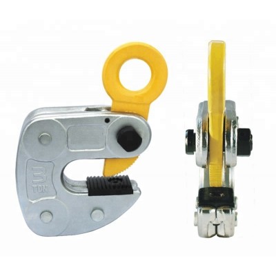 1 Year Warranty CE certified Drop forged steel horizontal plate lifting clamp(LC)